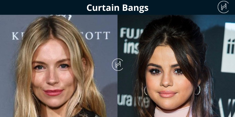 Curtain Bangs - Hairstyle for Women with Hair Loss and Thinning Hair