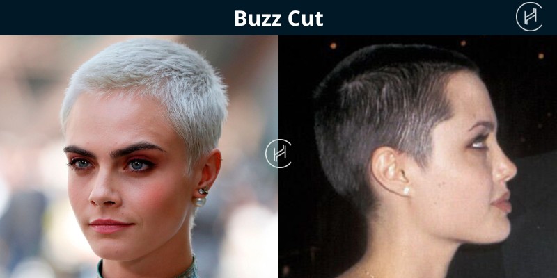 buzz cut - Hairstyle for Women with Hair Loss and Thinning Hair