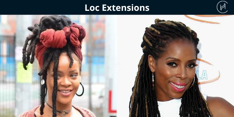 locs extensions - Hairstyle for Women with Hair Loss and Thinning Hair